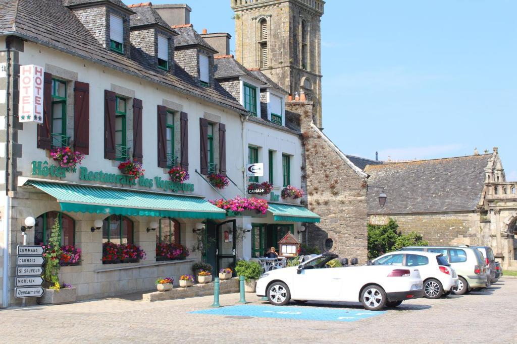 Hotel Les Voyageurs Sizun Exterior foto